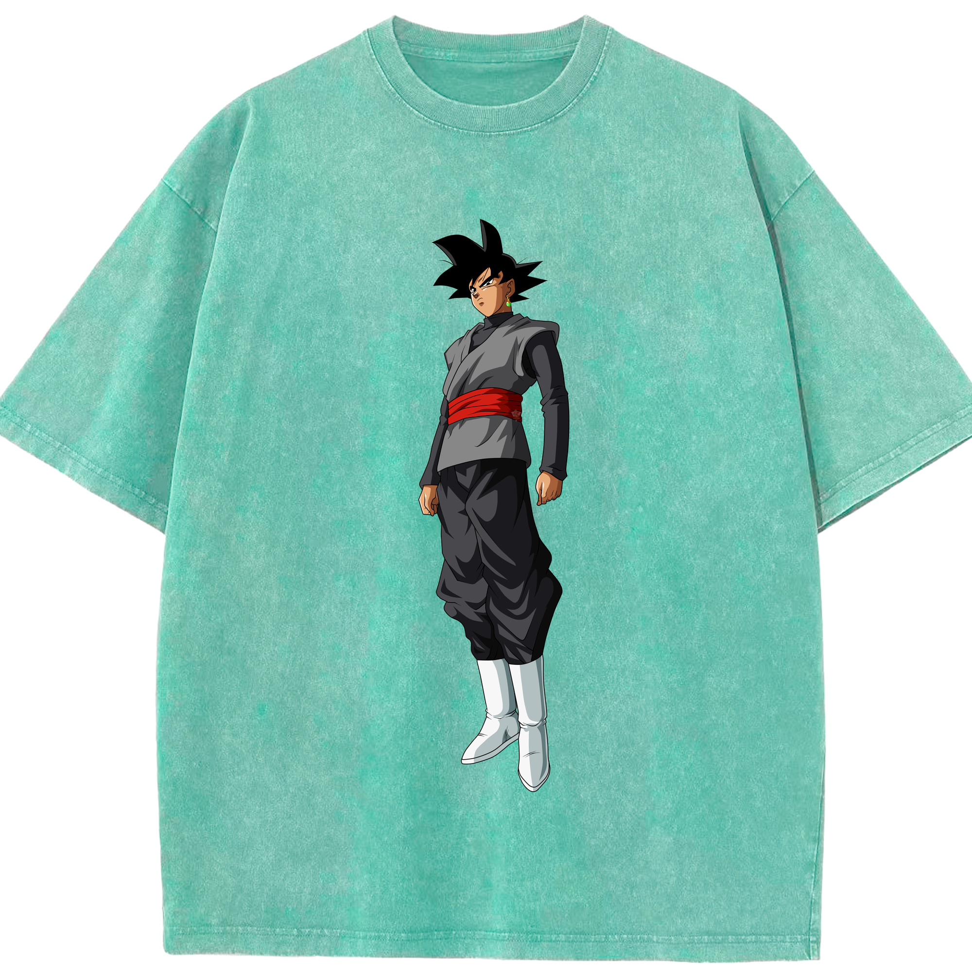 （画像用） ドラゴンボール ベジータ四世（Bejīta Yonsei）DRAGON BALL Vegeta IV 綿100% ヴィンテージ風 半袖Tシャツ（フロントプリント）